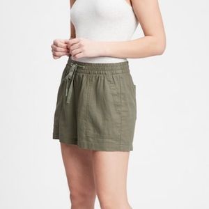 Olive Green Pull-on Utility Shorts GAP